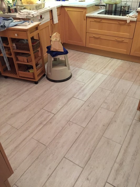 New Kitchen Floor With Under Floor Heating